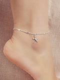 1 pc Silver Gold Starfish Charm Anklet Boho Beach Bracelet Foot Chain